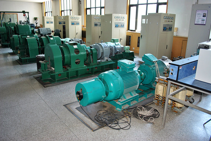 永安某热电厂使用我厂的YKK高压电机提供动力